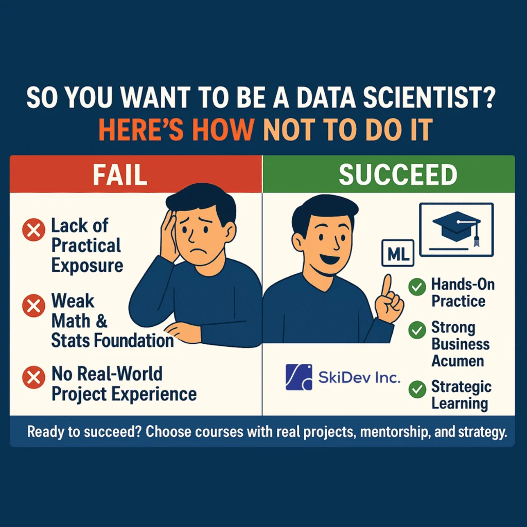 Why 80% of Data Science Students Fail, And How You Can Actually Succeed